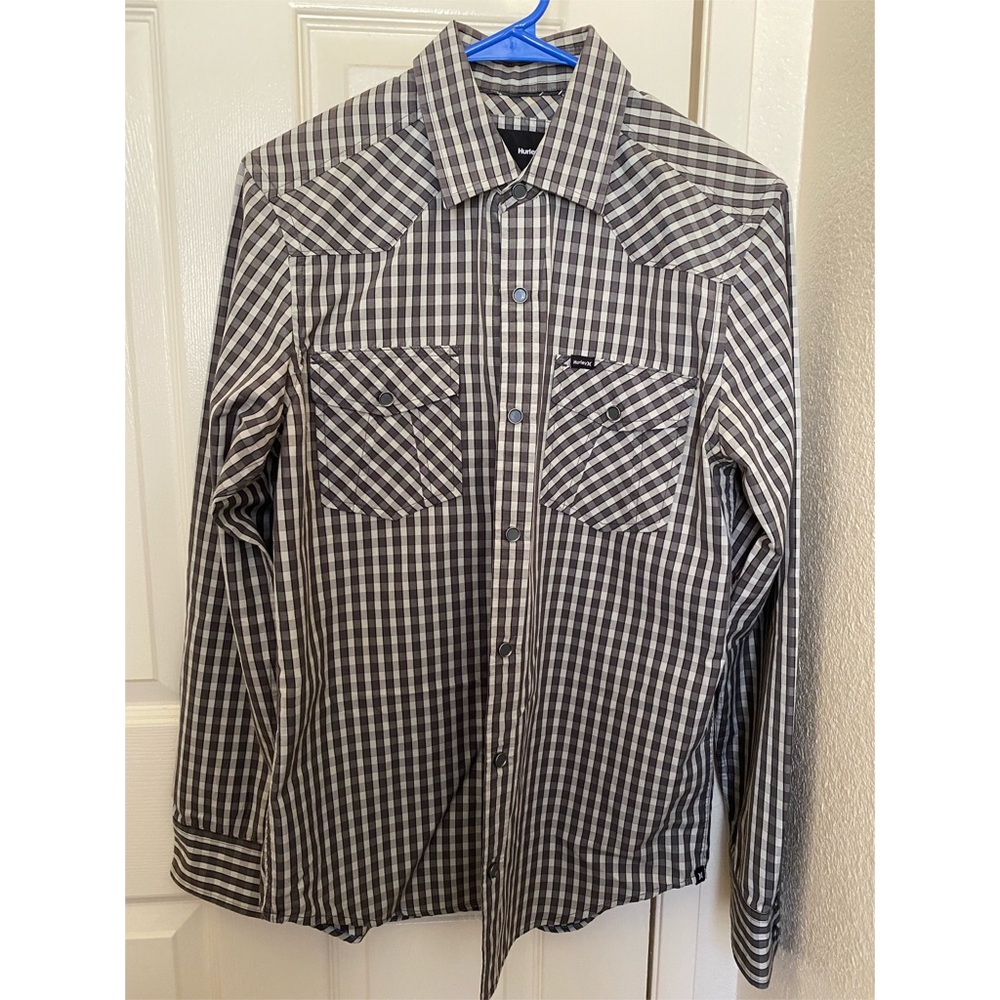 Hurley Snap-Button Button Up